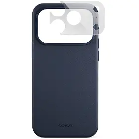 Kryt na mobil - Epico Leather Pro Mag+ iPhone 17 Pro Max/18 Pro Max Blue - 2