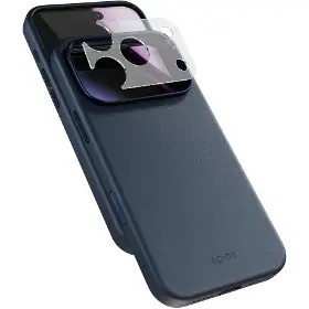 Kryt na mobil - Epico Leather Pro Mag+ iPhone 17 Pro Max/18 Pro Max Blue - 1