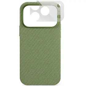 Kryt na mobil - Epico SolidWoven Pro Mag+ iPhone 17 Pro Max/18 Pro Max Green - 2