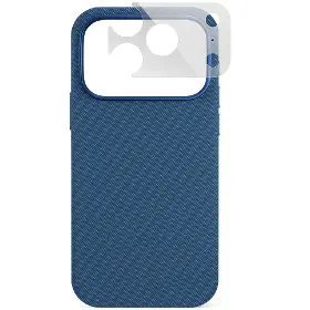 Kryt na mobil - Epico SolidWoven Pro Mag+ iPhone 17 Pro/18 Pro Blue - 2