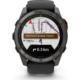 Smart hodinky - Garmin fēnix 8 Pro 51mm AMOLED Sapphire Carbon grey DLC Titanium Black/Pebble Grey - 3