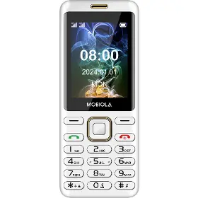 Mobilný telefón - Mobiola MB2400, biela - 3