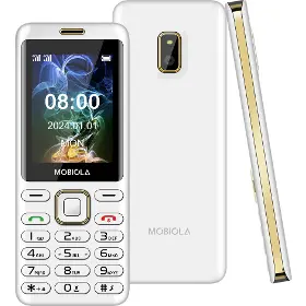 Mobilný telefón - Mobiola MB2400, biela - 5