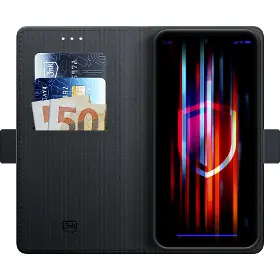 Kryt na mobil - 3MK Wallet Case Galaxy S26 FE Black - 1