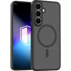 Kryt na mobil - 3MK Misty MagCase Galaxy S26 FE Black - 1