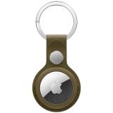Apple AirTag FineWoven Key Ring Dark Olive (MKG24ZM)