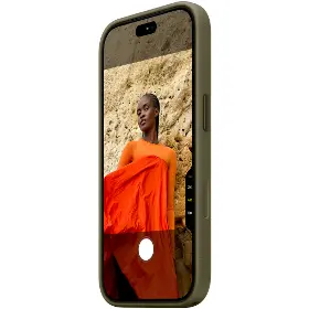 Kryt na mobil - Apple iPhone 18 Pro TechWoven Case MS Olive - 2