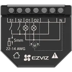 Smart modul - Ezviz Chytrý WiFi spínač T36 - 2