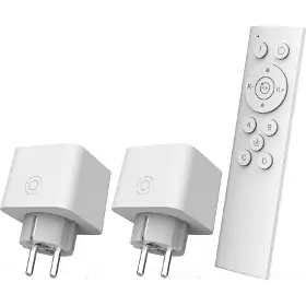 Chytrá zástrčka - Trust WIFI Socket Starter Set 2 Smart Plugs + Remote - 1