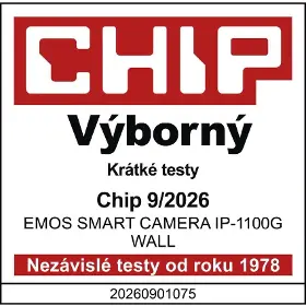 Kamera - Emos GoSmart IP-1100G WALL 4MPX s WiFi a solárním panelem - 16