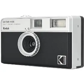 Analogový fotoaparát - Kodak EKTAR H35 Film Camera Black - 2
