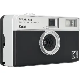 Analogový fotoaparát - Kodak EKTAR H35 Film Camera Black - 3