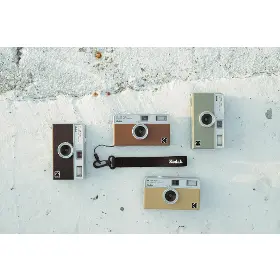Analogový fotoaparát - Kodak EKTAR H35 Film Camera Black - 8