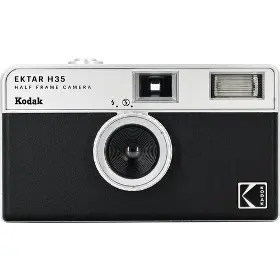 Analogový fotoaparát - Kodak EKTAR H35 Film Camera Black - 1