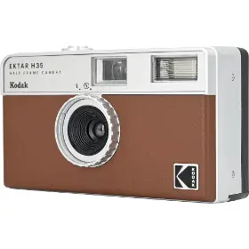 Analogový fotoaparát - Kodak EKTAR H35 Film Camera Brown - 2