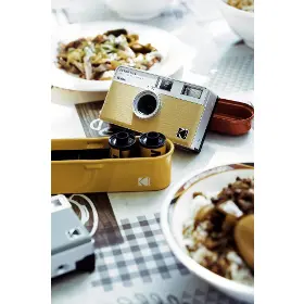 Analogový fotoaparát - Kodak EKTAR H35 Film Camera Sand - 8