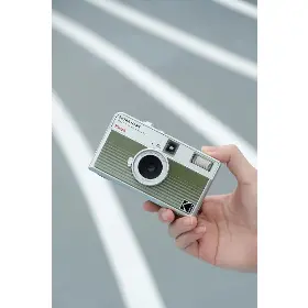 Analogový fotoaparát - Kodak EKTAR H35N Camera Striped Green - 6