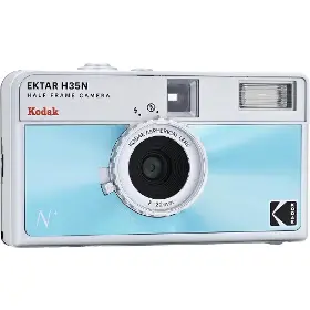 Analogový fotoaparát - Kodak EKTAR H35N Camera Glazed Blue - 3