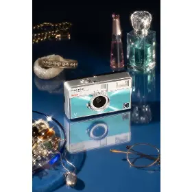Analogový fotoaparát - Kodak EKTAR H35N Camera Glazed Blue - 6