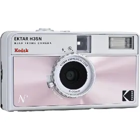 Analogový fotoaparát - Kodak EKTAR H35N Camera Glazed Pink - 3