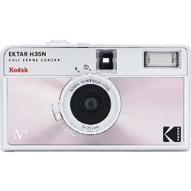 Analogový fotoaparát - Kodak EKTAR H35N Camera Glazed Pink - 1
