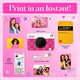 Analogový fotoaparát - Kodak Printomatic Barbie Camera 1 - 5