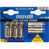 Maxell LR03 4+2PK BP ALK.