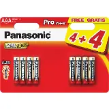 Panasonic LR03 8BP AAA Pro Power