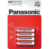 Panasonic R03 4BP AAA Red