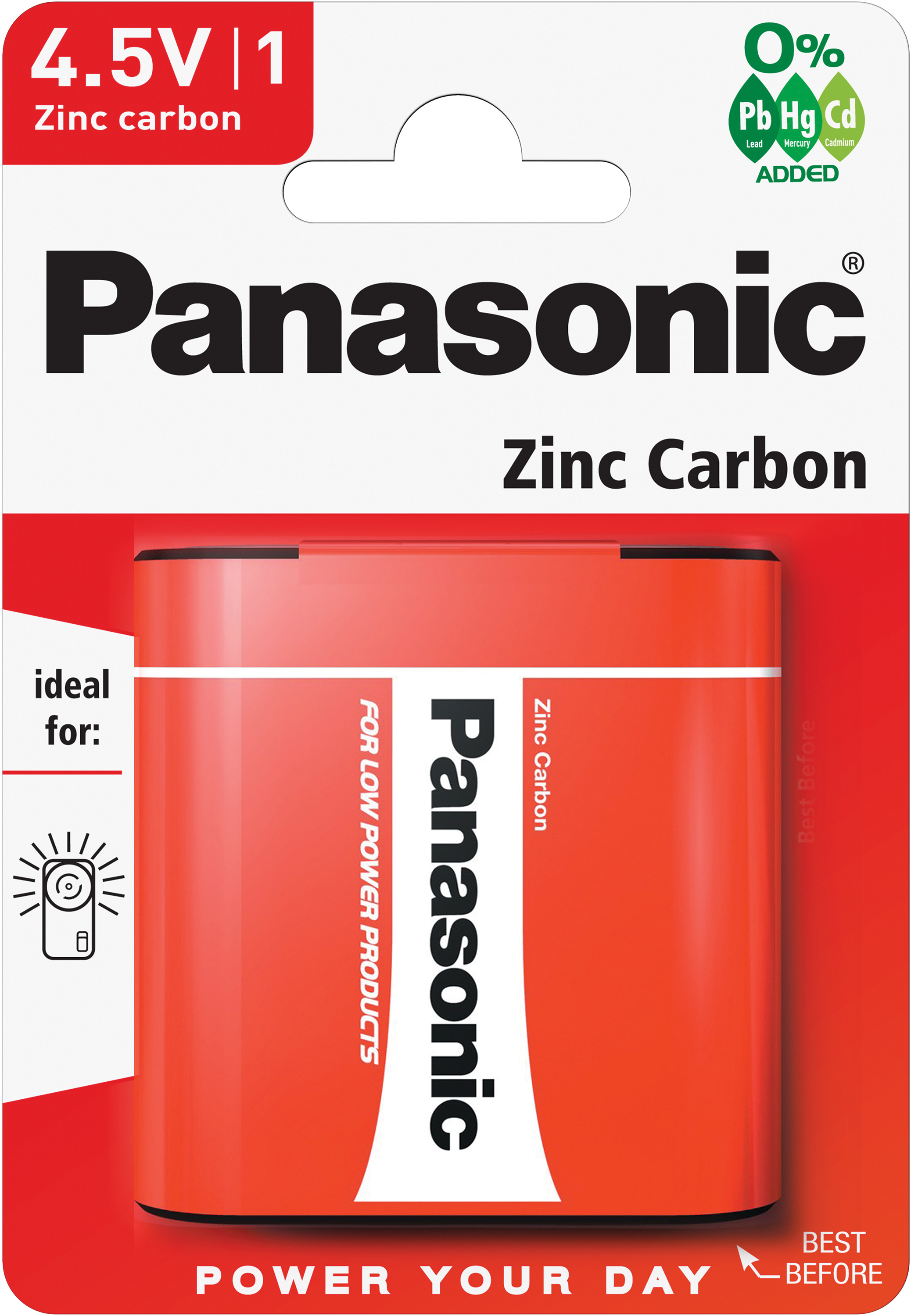 Panasonic 3R12 1BP 4,5V Red | Planeo