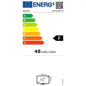 LED televize - Philips 43PFS5505/12 - 5