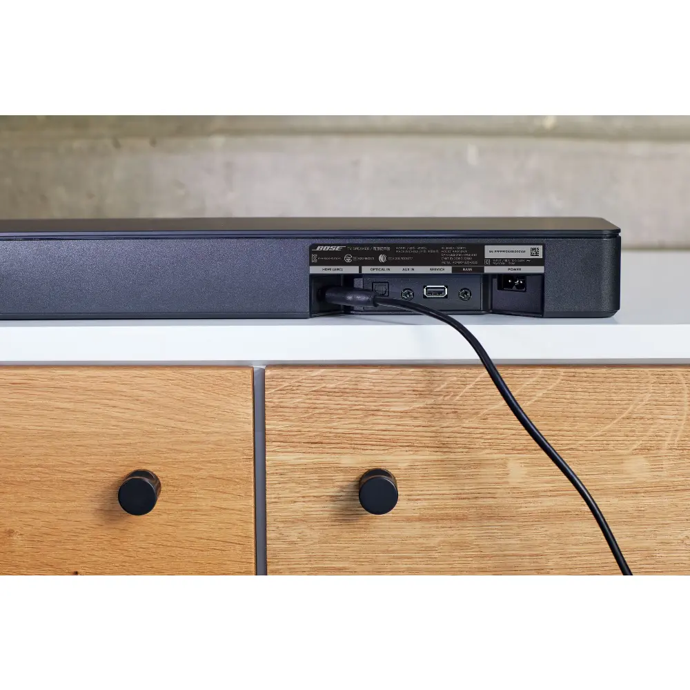 Bose soundbar konektivita.