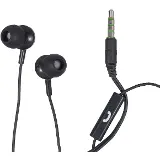 Maxell EB875 EARBUDS W/MIC BLACK