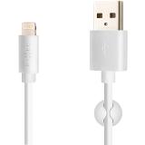 FIXED USB-A/Lightning, 3A, 1m biely