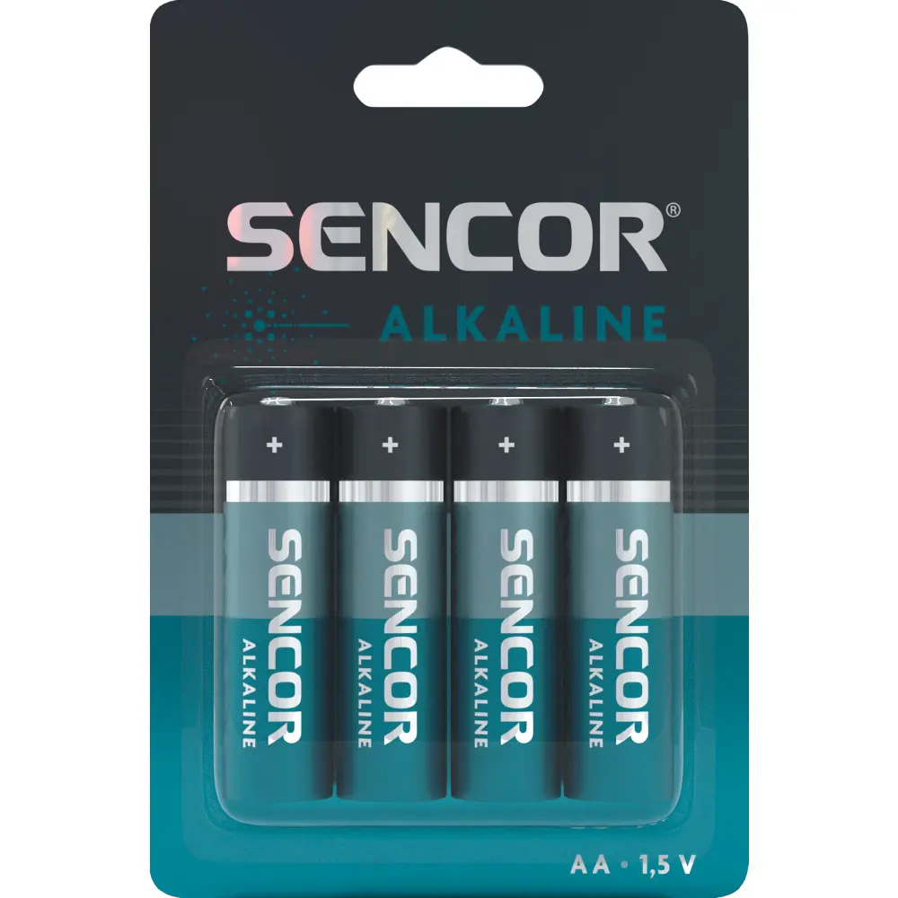Sencor SBA LR6 4BP AA Alk Baterie – fotografie 1