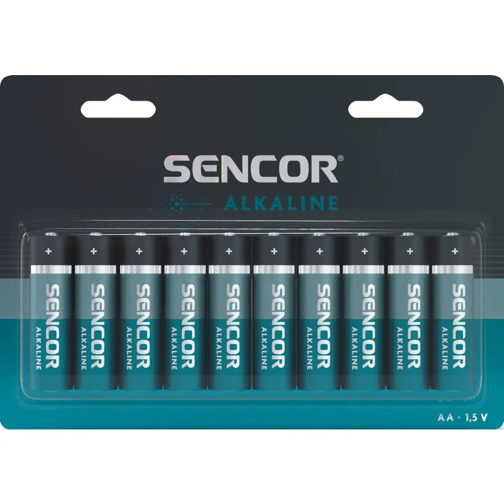 Sencor SBA LR6 10BP AA Alk Baterie – fotografie 1