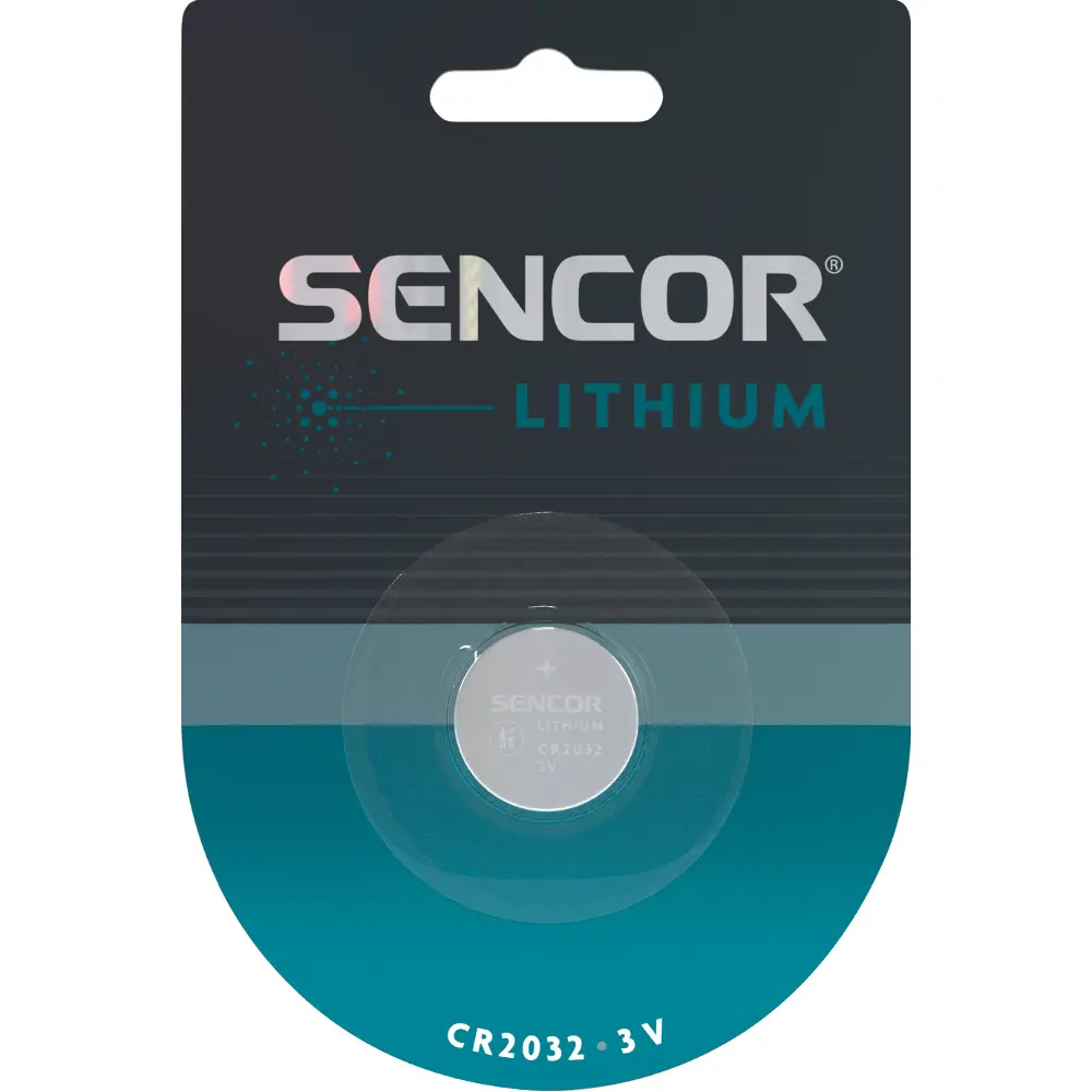 Sencor SBA CR2032 1BP Li Baterie – fotografie 1