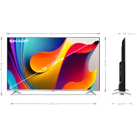 QLED televízor - Sharp 50FP1EA - 12