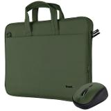 Trust Notebook Bag 16" + mouse green