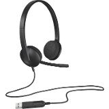 Logitech H340 USB Headset Black