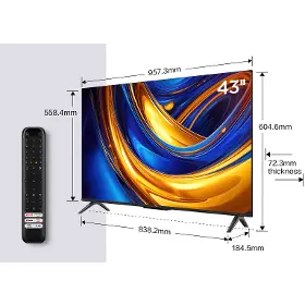 LED televízor - TCL 43P655 - 3