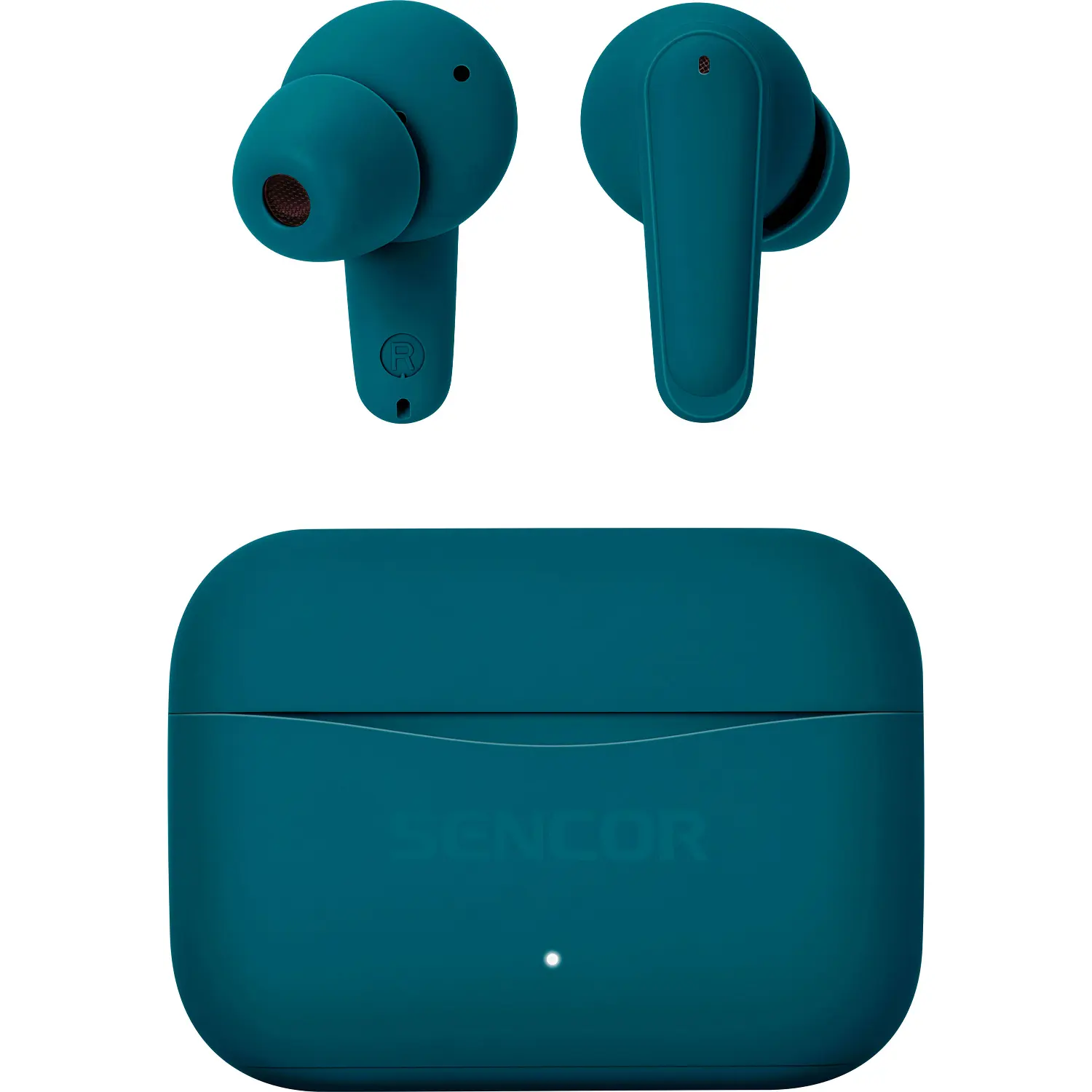 Sencor SEP Grim Blue True Wireless sluchátka – fotografie 1