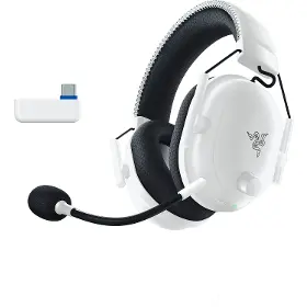 Bezdrátová sluchátka - Razer BlackShark V2 Pro White PS5 - 1