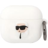 Karl Lagerfeld NFT Karl Airpods 3 White