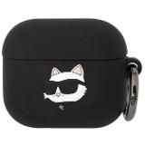 Karl Lagerfeld Choupette AirPods 3 Black