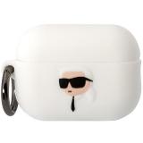 Karl Lagerfeld NFT Karl AirPods Pro 2 White