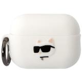 Karl Lagerfeld Choupette AirPods Pro 2 White