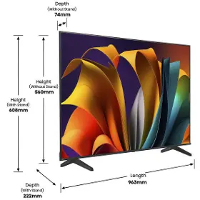 LED televízor - Hisense 43E6NT - 4