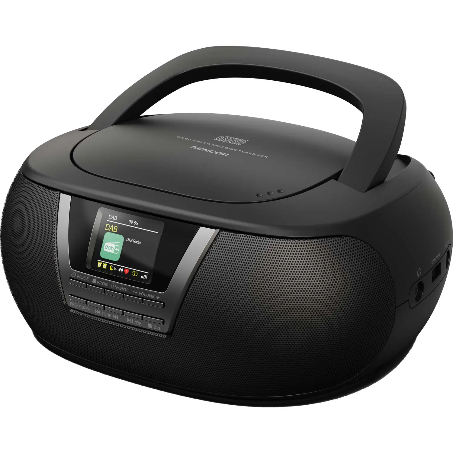 Sencor SPT 6200DB Radiopřijímač s CD – fotografie 1