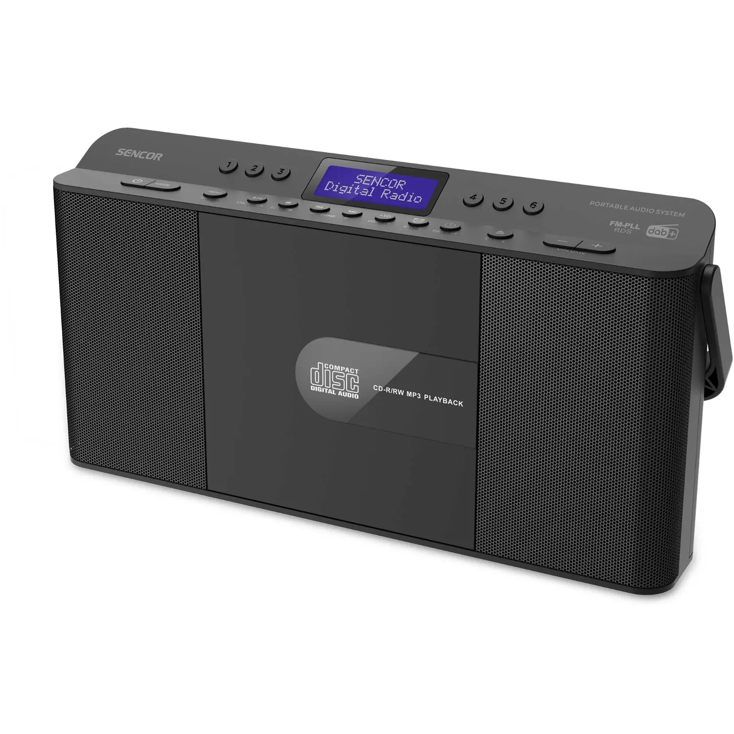 Sencor SPT 7500DB Radiopřijímač s CD – fotografie 1
